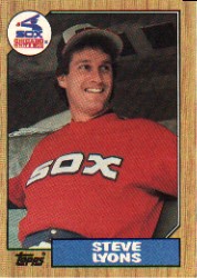 1987 Topps Baseball Cards      511     Steve Lyons